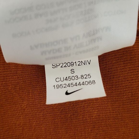 NIKE Men's Sportswear Tech Fleece Shorts Elastic Drawstring Athleisure Rust - Picture 11 of 11